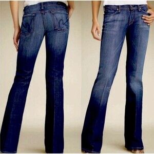 Citizens of Humanity Kelly #001 Low Waist Bootcut Jeans Womens Sz 31x33 Made USA